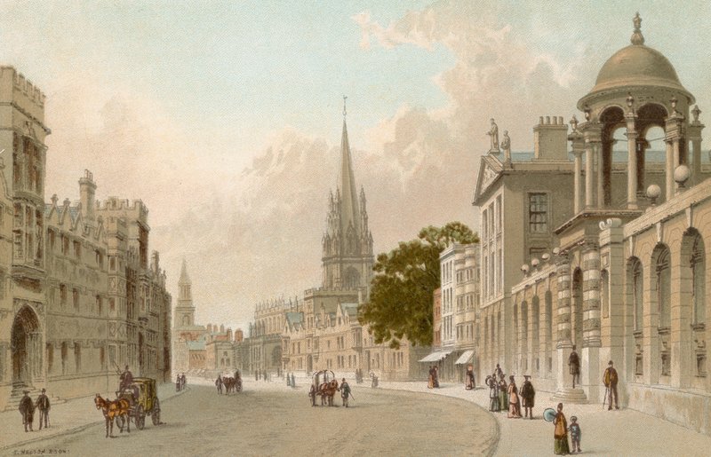 High Street – Oxford alkotó: English School