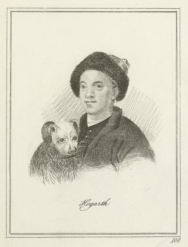 Hogarth alkotó: English School