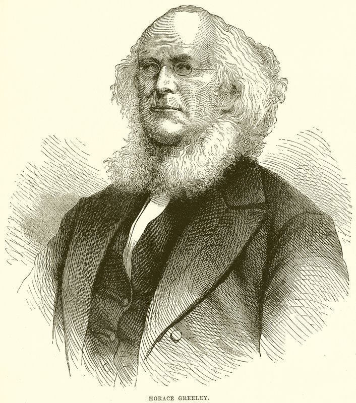 Horace Greeley alkotó: English School