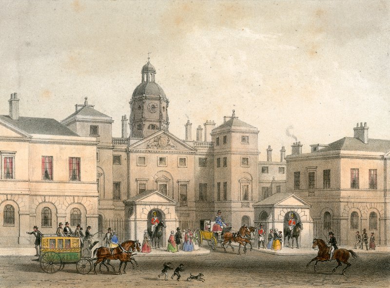 Lovas őrök alkotó: English School