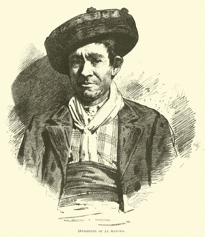 La Mancha fogadósa alkotó: English School