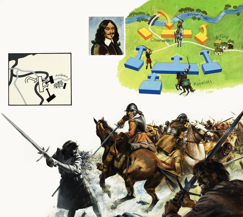 Into Battle: The War in the Glens alkotó: English School