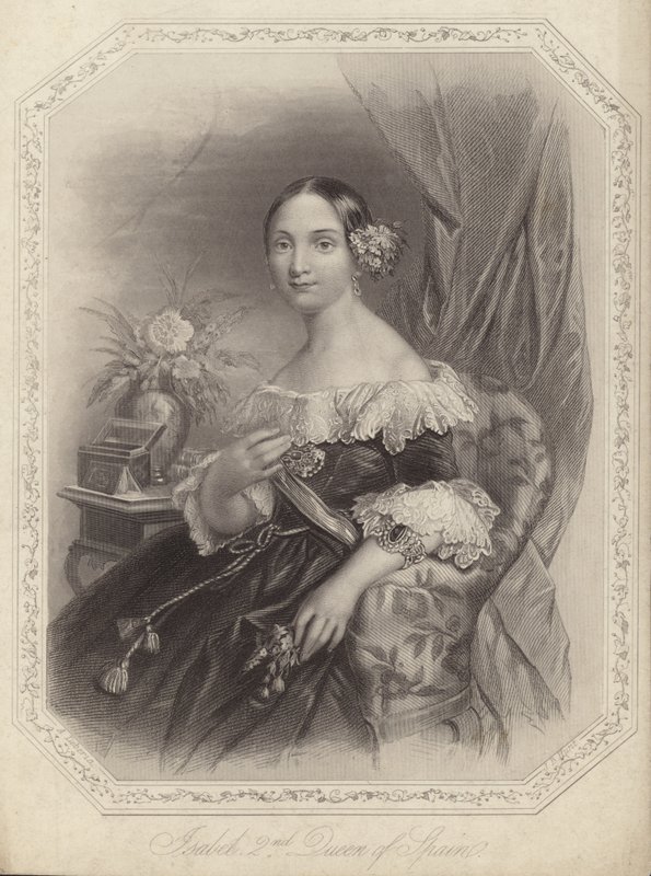 Spanyol Izabella II alkotó: English School