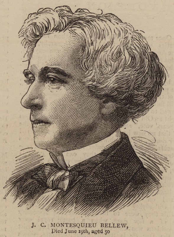 J C Montesquieu Bellew (metszet) alkotó: English School
