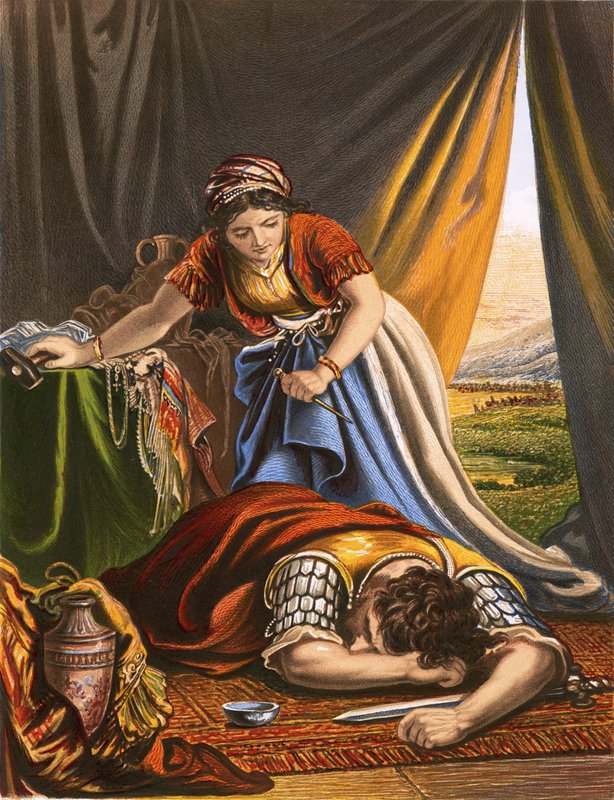 Jael és Sisera alkotó: English School