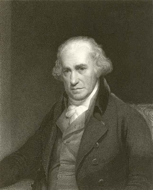 James Watt alkotó: English School