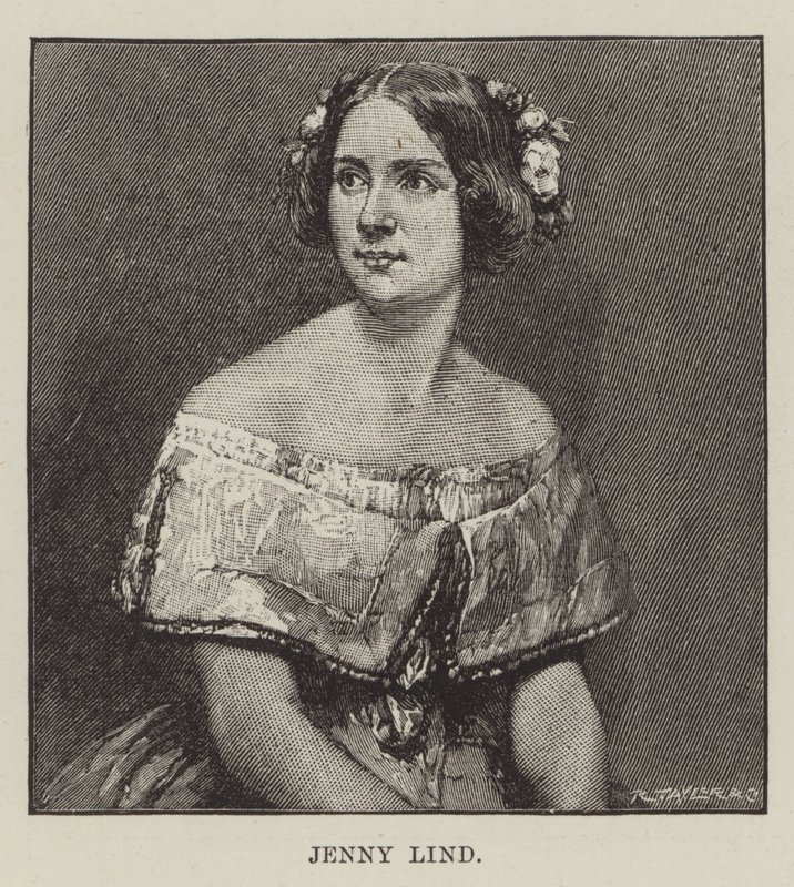 Jenny Lind (metszet) alkotó: English School