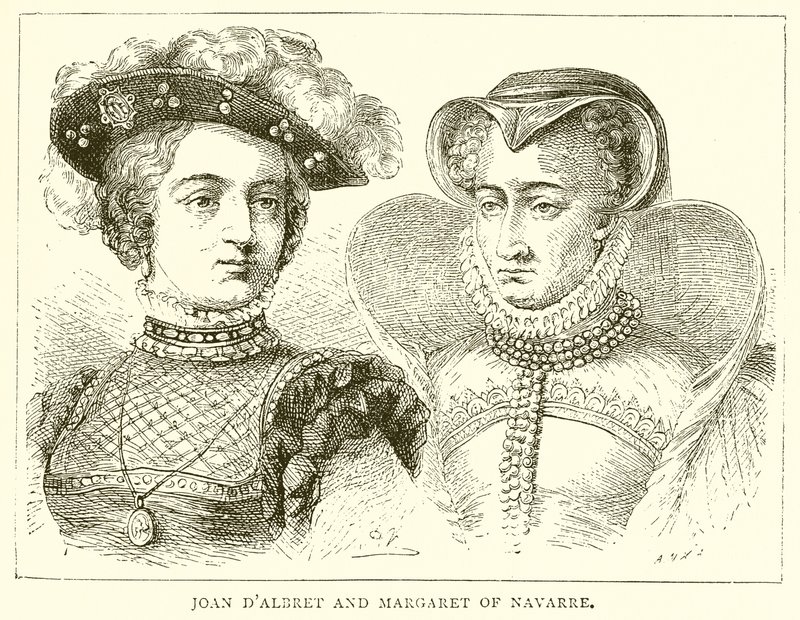 Joan DAlbret és Navarrai Margaret alkotó: English School