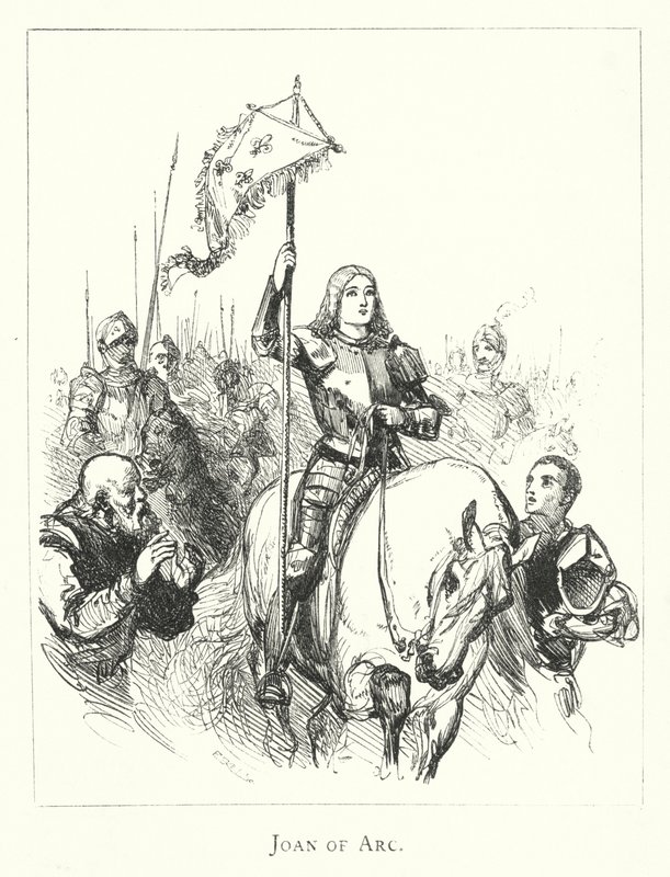 Joan of Arc (metszet) alkotó: English School