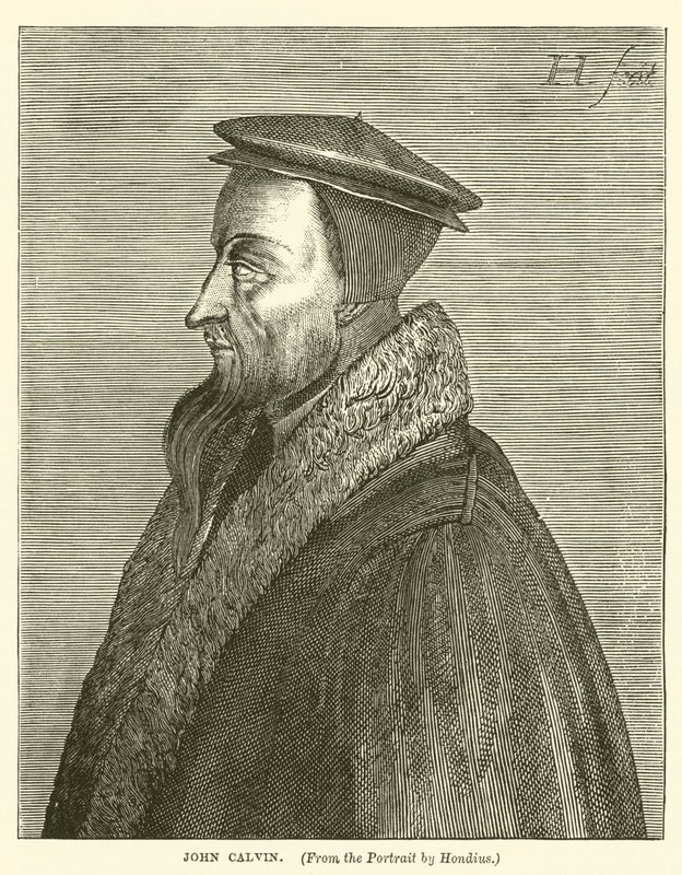 John Calvin (metszet) alkotó: English School