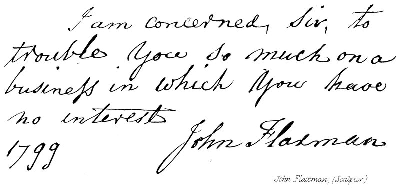 John Flaxman, (szobrász) alkotó: English School