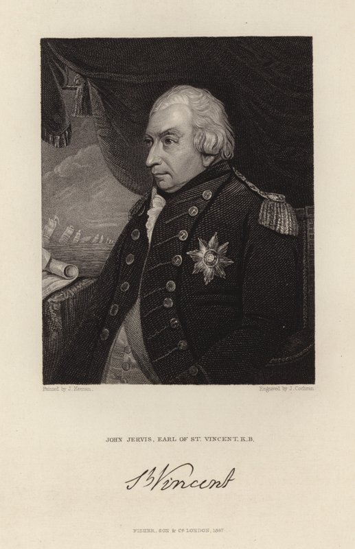 John Jervis alkotó: English School