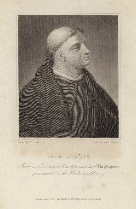 John Lydgate alkotó: English School