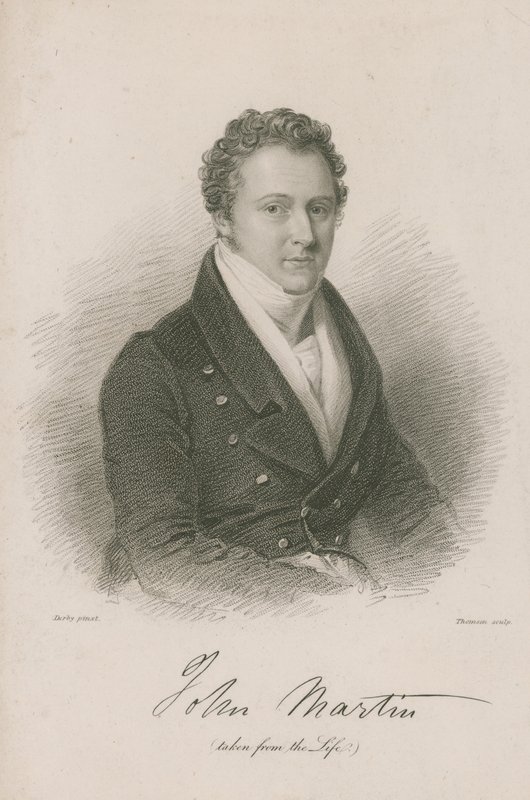 John Martin alkotó: English School