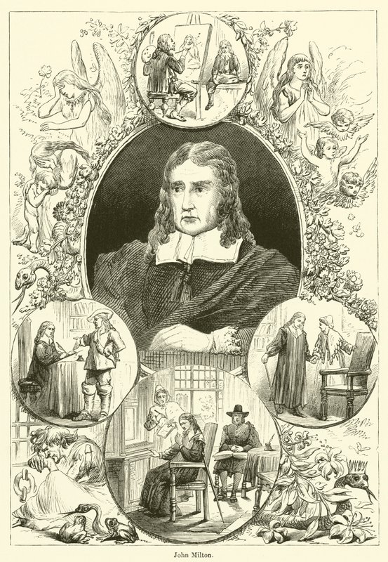 John Milton (metszet) alkotó: English School