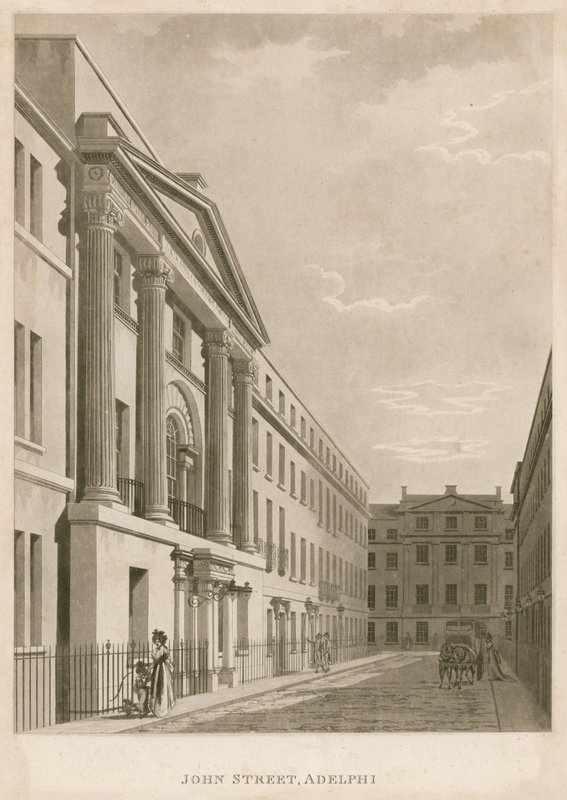 John Street, Adelphi, London alkotó: English School