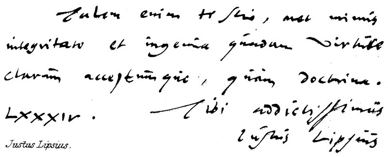 Justus Lipsius alkotó: English School