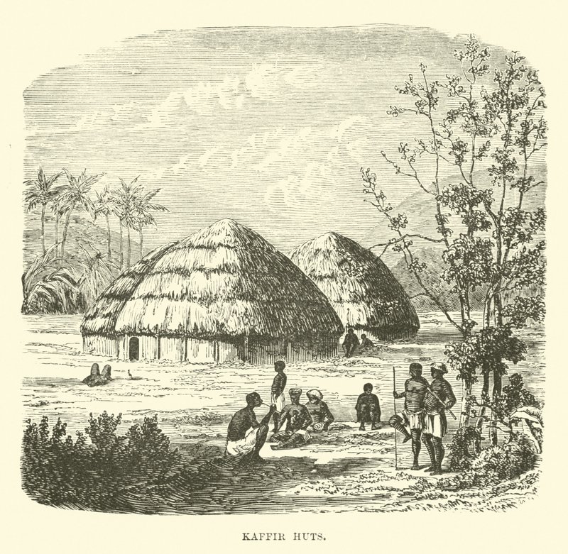 Kaffir kunyhók alkotó: English School