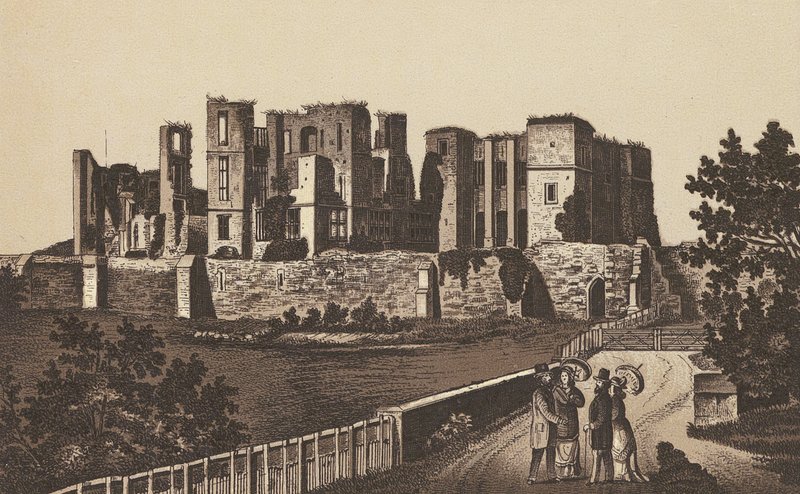 Kenilworth Castle (litográfia) alkotó: English School