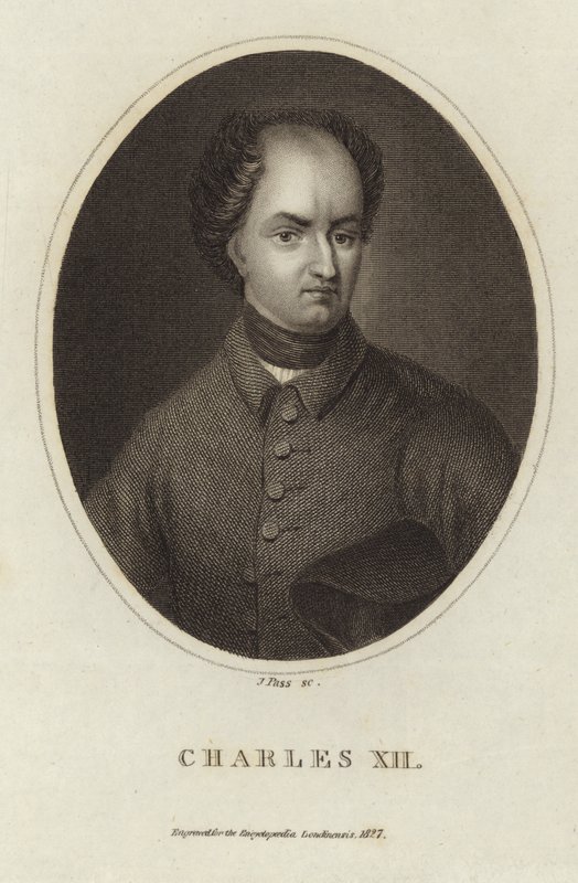 XII. Károly svéd király alkotó: English School