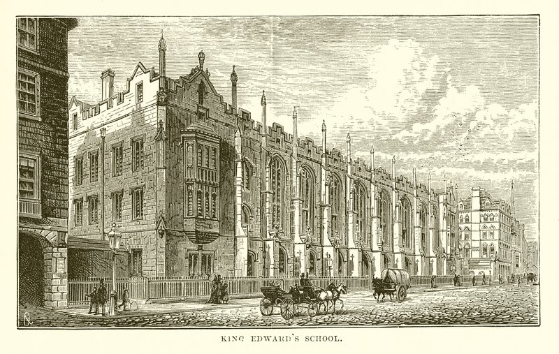 King Edwards Iskola alkotó: English School