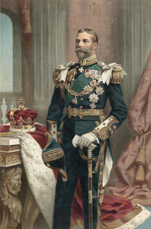 V. György király alkotó: English School