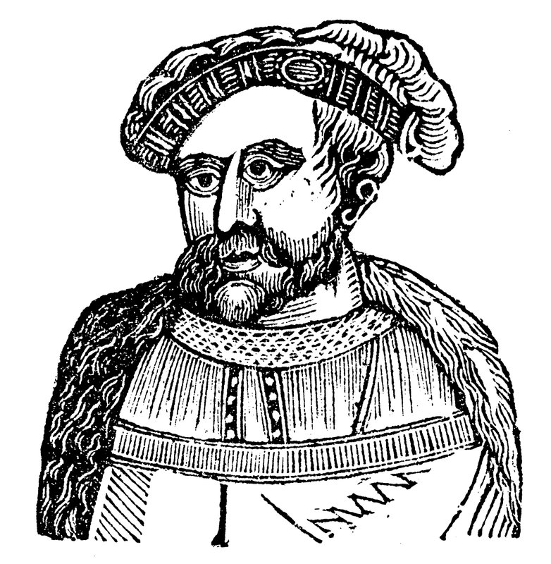 Henrik király (fametszet) alkotó: English School