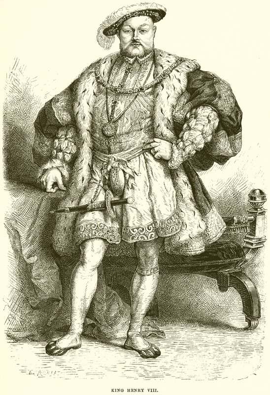 Henrik király VIII alkotó: English School