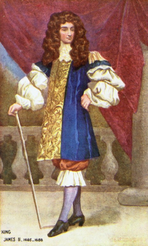 II. Jakab király (színes litó) alkotó: English School