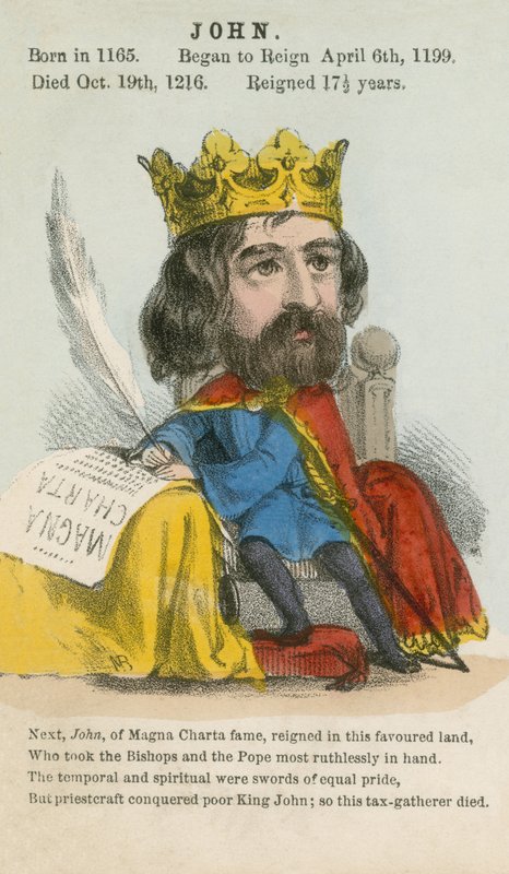 János király (akvatinta) alkotó: English School