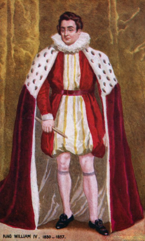 IV. Vilmos király (színes litó) alkotó: English School
