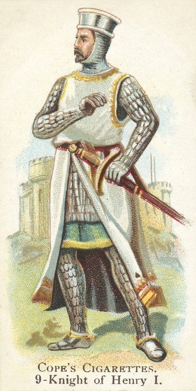 Lovag, I. Henrik király (chromolitho) alkotó: English School