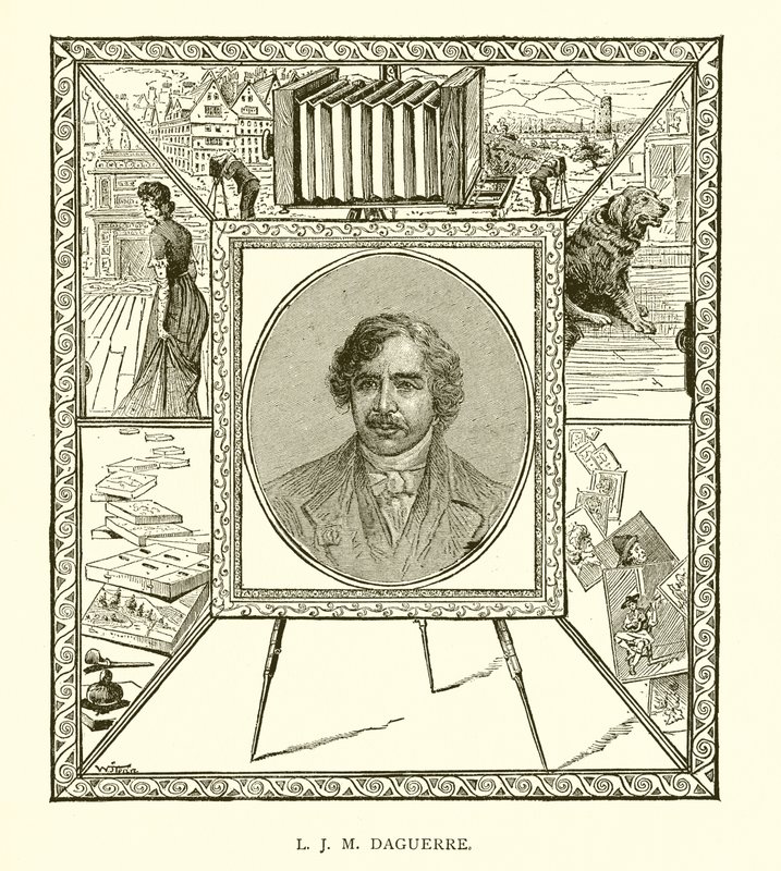 L.J.M. Daguerre alkotó: English School