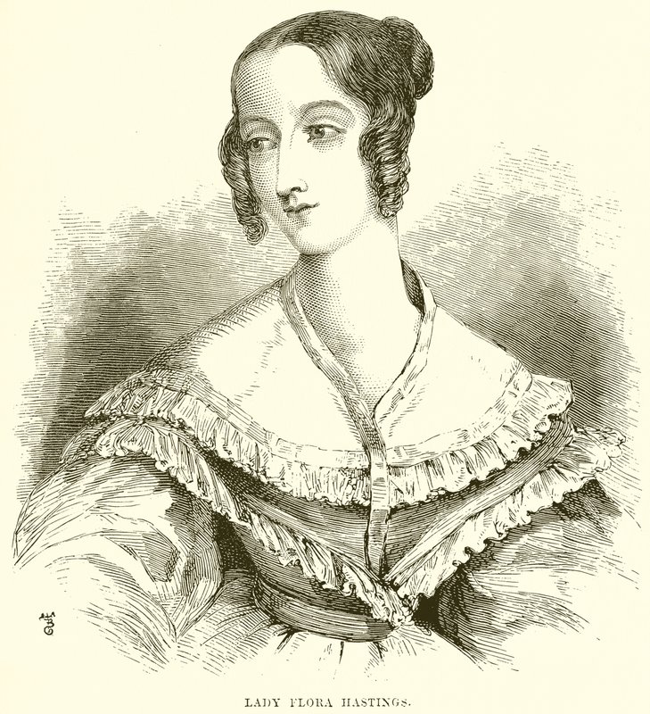Lady Flora Hastings alkotó: English School