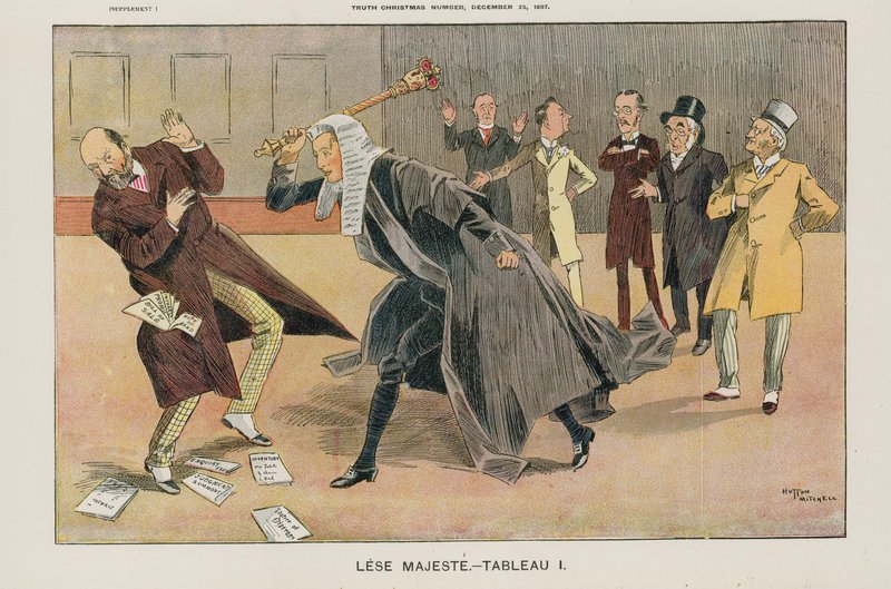 Leste Majeste – Tableau I alkotó: English School