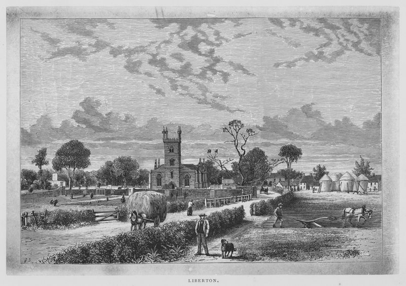 Liberton (metszet) alkotó: English School