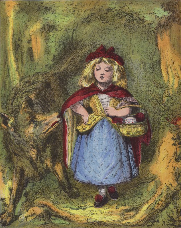Piroska (chromolitho) alkotó: English School