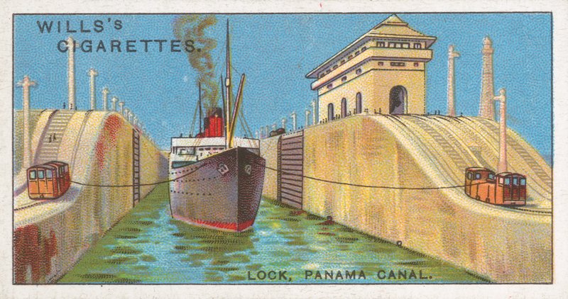 Zsilip, Panama-csatorna alkotó: English School