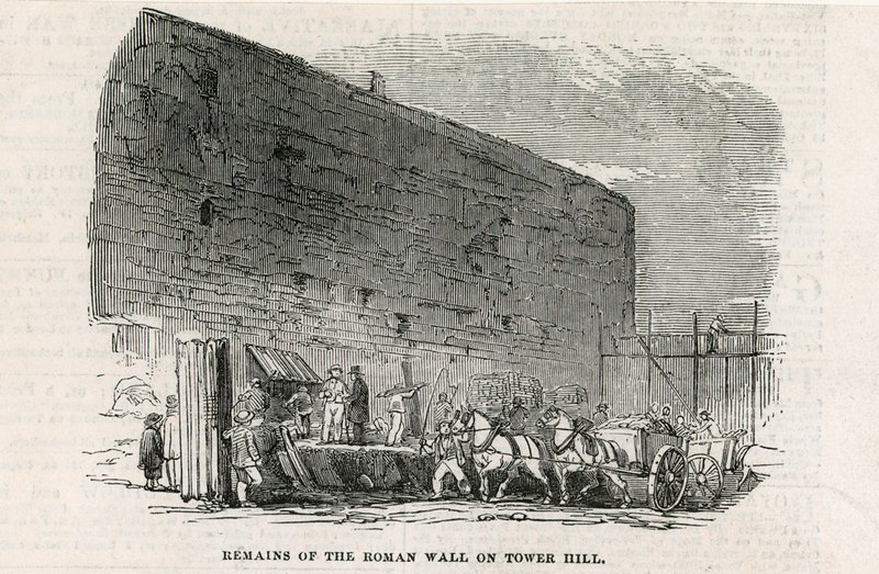 London Wall - Tower Hill alkotó: English School