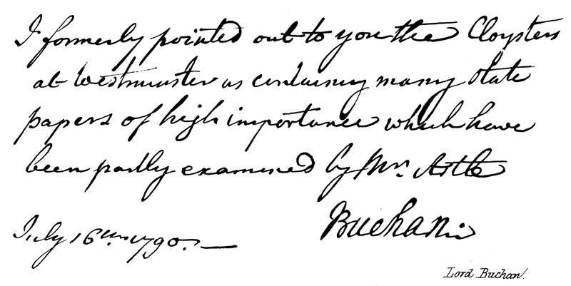 Lord Buchan alkotó: English School