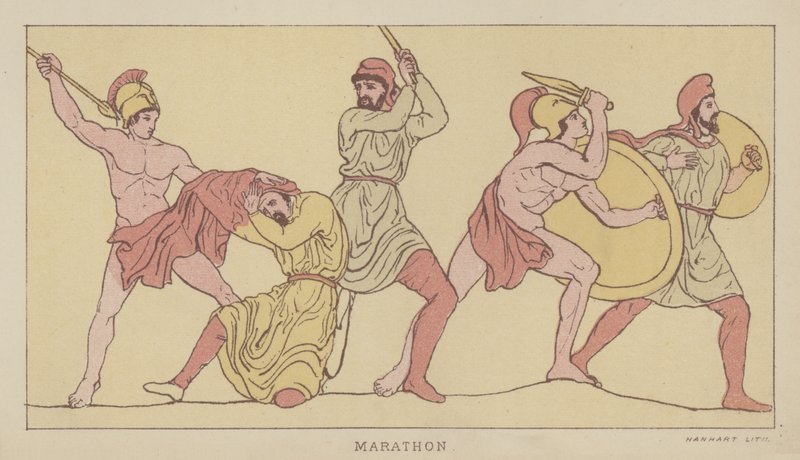 Maraton (színes litó) alkotó: English School