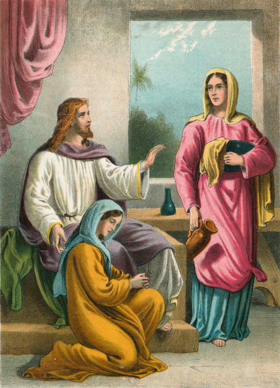 Márta és Mária alkotó: English School