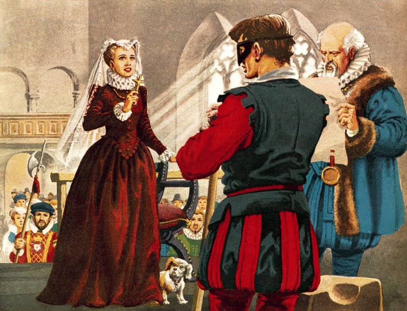 Mária skót királynő alkotó: English School