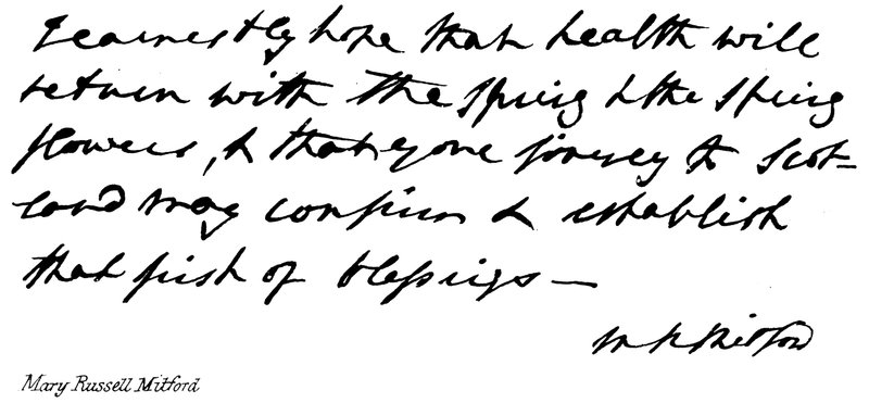 Mary Russell Mitford alkotó: English School