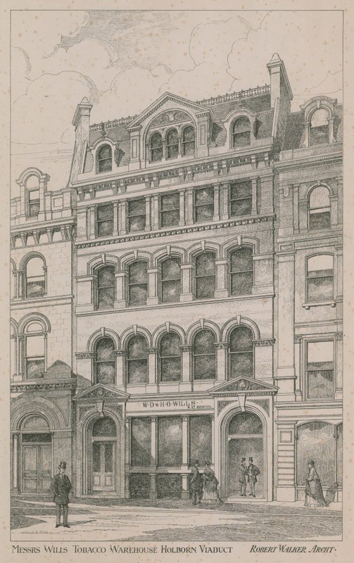 Mrs. Willis Dohányraktár, Holborn Viadukt alkotó: English School