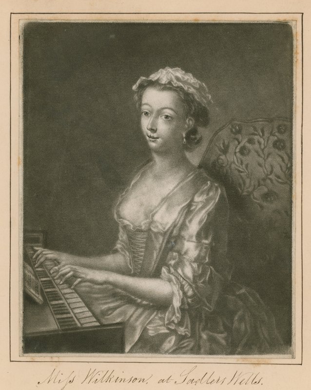 Miss Wilkinson a Sadlers Wellsben alkotó: English School