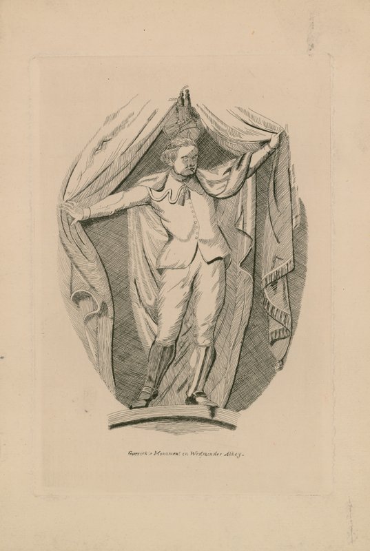 David Garrick emlékműve alkotó: English School