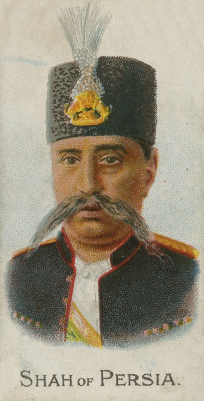 Mozaffar ad-Din, perzsa sah alkotó: English School