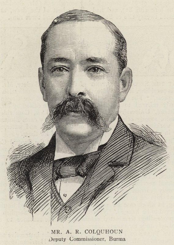 Mr AR Colquhoun (metszet) alkotó: English School
