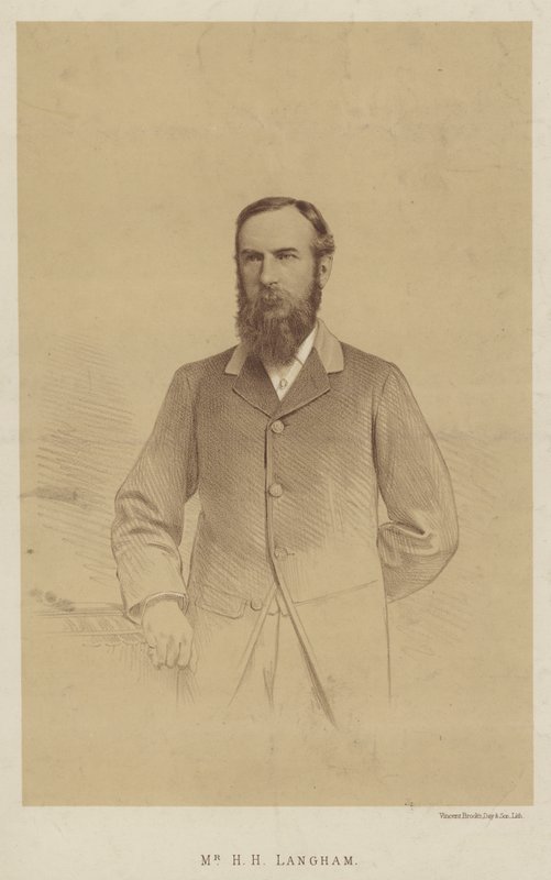 Mr H H Langham (litho) alkotó: English School